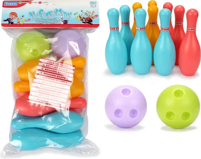 Zdjęcie produktu dla Zestaw zabawek do kręgli dla dzieci do użytku wewnątrz i na zewnątrz, gry dla dzieci, chłopców i dziewczynek