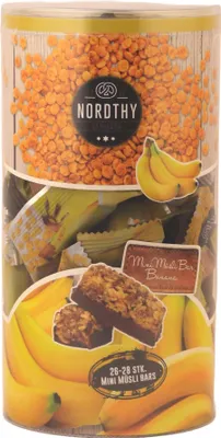 Produktbild von Nordthy Mini Müsli Bar Banane 350g