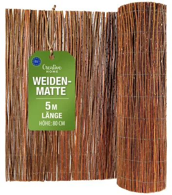 Productafbeelding van Creative Home wilgenmat balkon wilg 80 x 500, natuurlijk privacy scherm hek