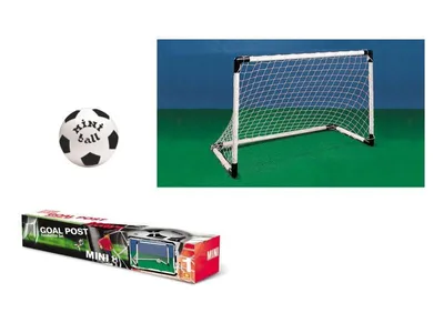 Immagine prodotto di Mini porta in plastica + pallone Mondo - 90 cm
