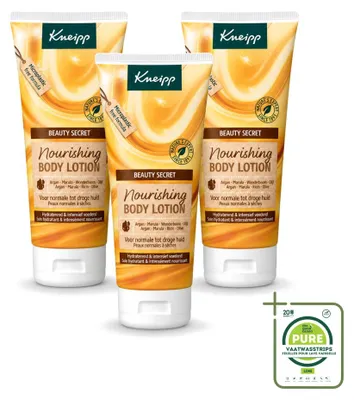 Obrázok produktu pre 3 x Krém na telo Kneipp Beauty Secret pre normálnu až suchú pokožku, 200 ml - veľké balenie - 3 kusy