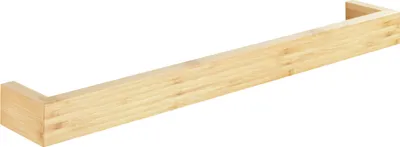 Produktbild von WENKO Handtuch Halter Stange 60 cm Bambusa Bad Gäste WC Badetuch Holz Optik