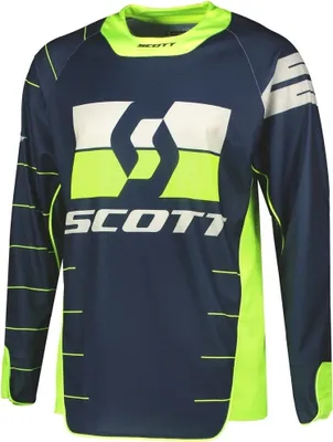 Zdjęcie produktu dla Koszulka motocrossowa Scott Enduro, blau/gelb, M