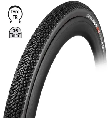 Obrázek produktu pro Plášť Tufo Gravel Thundero HD 700x36c (36-622) Tubeless Ready skládací černá