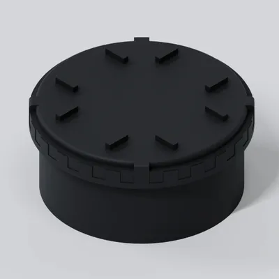 Immagine prodotto di Tappo a vite Poloplast POLO-KWL DN 160, 1 pz.