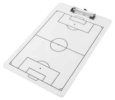 Obrázok produktu pre Futbalová suchá tabuľa, jednoduché kreslenie, PVC tabuľa na demonštrovanie tréningových stratégií