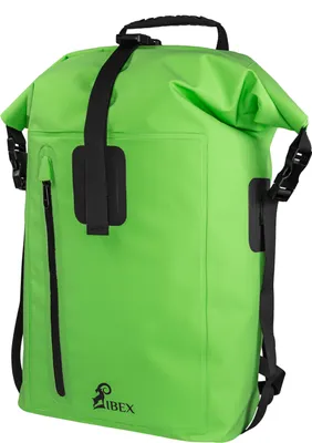 Produktbild von Wasserdichter Rucksack 28 L grün - Rolltop, robust, Outdoor, Drybag, Gearbag 28