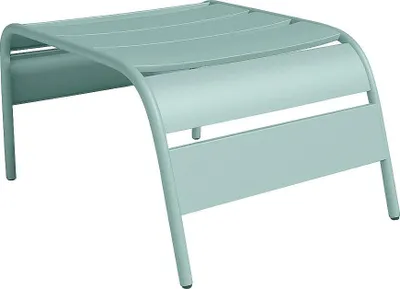 Produktbild von Fußbank - 51 x 60 x 32 cm - Metall - Hellgrün - MIRMANDE von MYLIA