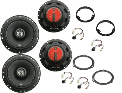 Produktbild von JBL Einbauset für Ford S-Max WA6 Bj 04-15 Lautsprecher Tür Vorne hinten 700 W