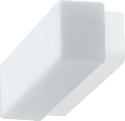 Image de OSMONT FLO59725 FLORA 2 plafonnier/mural en verre blanc IP43 4000 K 8W LED