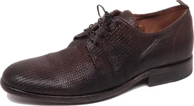 Produktbild von F0570 dunkelbraun SARTORI GOLD Schuhe gewebt Vintage Schuh Mann