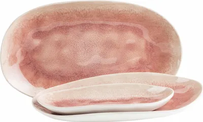 Produktbild von Servierplatten-Set, Steinzeug Servierplatten-Set, Steinzeug Frozen Mäser