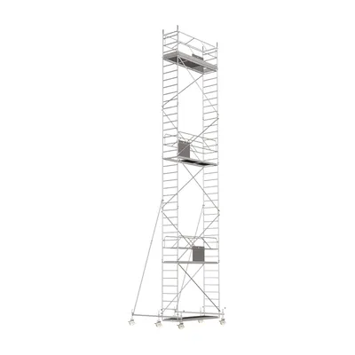 Produktbild von Alu Fahrgerüst Mod. U - Breite: 0,80 m, Länge: 2,50 m - Arbeitsh.: 12,60 m