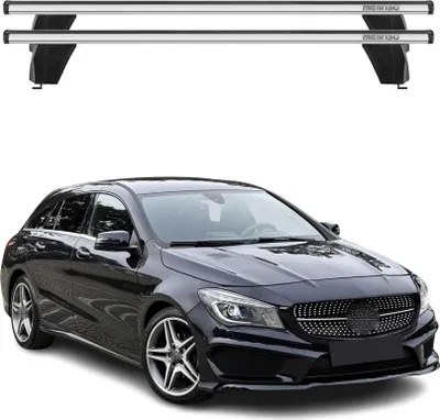 Produktbild von Menabo Dachträger Grundtäger für Mercedes CLA X117 2015-2025 75kg Alu Silber 2x