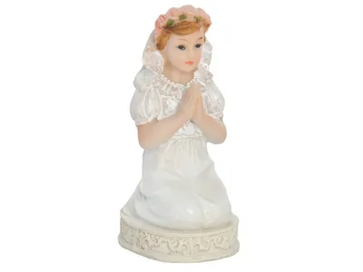 Produktbild von Kommuniontortenfigur, Mädchen, 1 Stk.