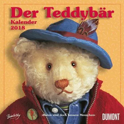Produktbild von Der Teddybär 2018 - Broschürenkalender - Wandkalender