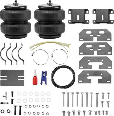 Produktbild von SucceBuy Airbag-Federungssatz, Luftfedersatz kompatibel mit 2003-2013 Dodge Ram 2500 4WD, 2003-2018 Dodge Ram 3500 4WD, 2268 kg Tragkraft, 35 bis 690 kPa