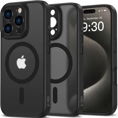 Produktbild von Etui Tech-Protect MagCam MagSafe Apple iPhone 16 Pro czarny matowy