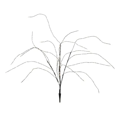 Produktbild von Star Trading 860-45, Leichte Dekorationsfigur, Schwarz, IP44, CE, 160 Glühbirne(n), LED