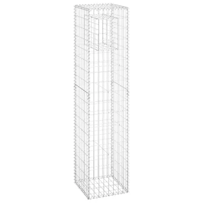 Obrázek produktu pro vidaXL Gabionový sloup 40x40x180 cm Železo