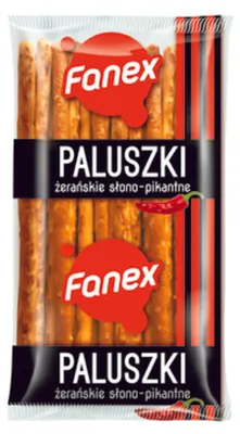 Obrázok produktu pre Fanex slané tyčinky s pikantnou príchuťou, 100 g