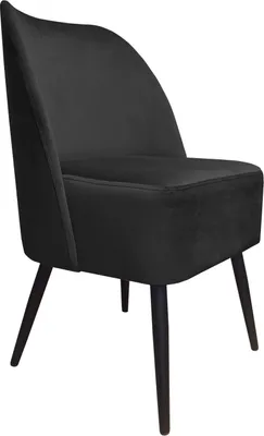 Zdjęcie produktu dla Fotel DUNAJ VELVET czarny