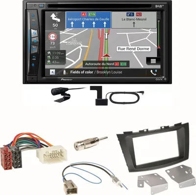 Produktbild von Pioneer AVIC-Z730DAB Navigation Bluetooth Einbauset für Suzuki Swift Sport FZ NZ