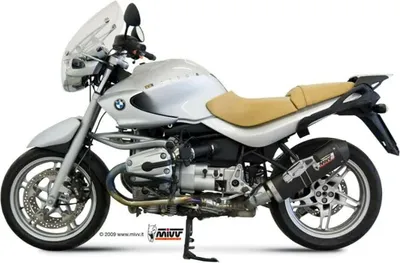 Image de MIVV Slip-on ovale d'échappement en carbone approuvé pour BMW R 1150 R