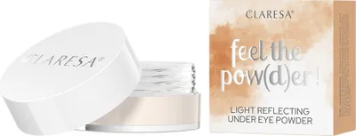 Zdjęcie produktu dla Claresa Feel The Pow(d)er! sypki puder pod oczy 02 Beige, 6g