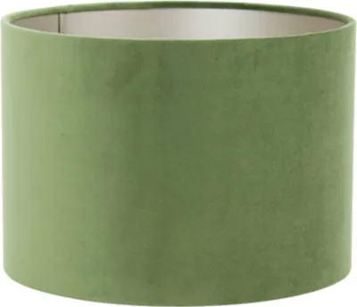 Produktbild von Light & Living - lampenschirm - Velours - grün - textil - Ø 30cm - E27 - 2230282