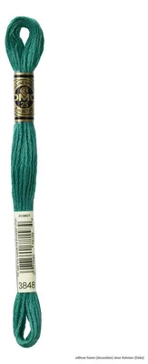 Produktbild von DMC Stickgarn Mouline Special 117MC -3848, 6-fädig, 8m