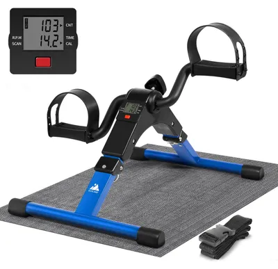 Productafbeelding van EVOLAND Mini-fiets, arm- en beentrainer, hometrainer, fitnessapparaat, sportapparaat, mini-fiets, bewegingstrainer, fitnessapparaat voor thuis, kantoor, X1225