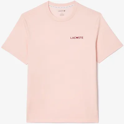 Obrázok produktu pre Lacoste - Pánske tričko "Valentines", Pre voľný čas GT10815 (XS) (Pink)