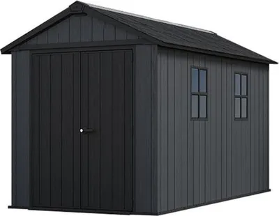 Produktbild von KETER Gartenhaus Newton 2.0 230 x 246 x 350 cm Grau/Anthrazit 259110