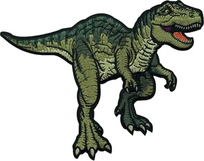 Produktbild von ROTH Bügelbild, gestickt, T-Rex