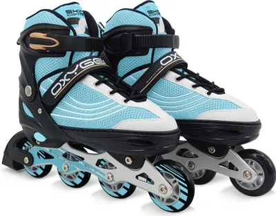 Produktbild von Skids Control Oxygen Inline Skates Semi-Softboot Verstellbar Blau Größe 38-41
