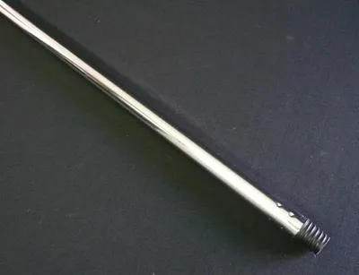 Obrázek produktu pro Hůl násada 130cm chrom, hrubý závit
