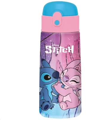 Thermosflasche Lilo & Stitch 460 ml, rosa, Edelstahl