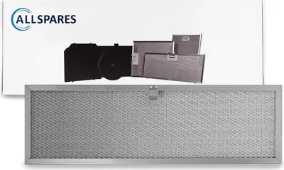 Produktbild von AllSpares Metallfilter für Dunstabzugshauben geeignet für , Novy  AS-MF100, 563-8015A, 605014 (500x153x10mm)