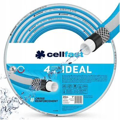 Obrázek produktu pro Ideální velikost zahradní hadice Cellfast: 1" Délka: 20 m