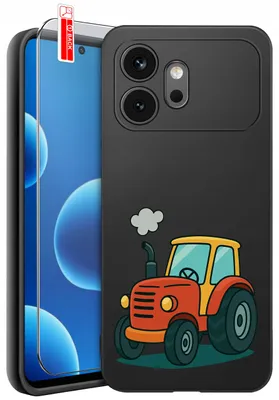 Produktbild von Hüllen für das Honor 600 – Designs | Mattes Silikon-Case + 9H-Glas