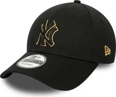 Zdjęcie produktu dla NEW ERA Metallic Outline 9Forty NY blk met -BLK MET -BLK MET -