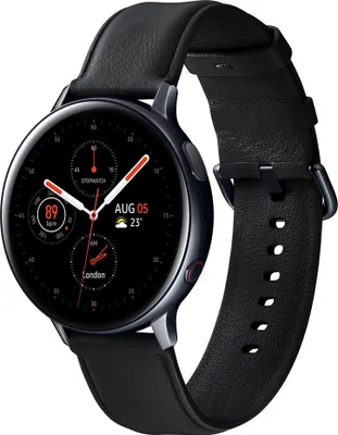 Produktbild von Samsung Galaxy Watch Active2 , 3,43 cm (1.35"), OLED, Touchscreen, 4 GB, GPS, 30 g
