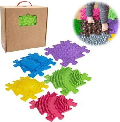 Produktbild von Orthopädisches sensorisches Puzzlematten-Set Medium A Muffik