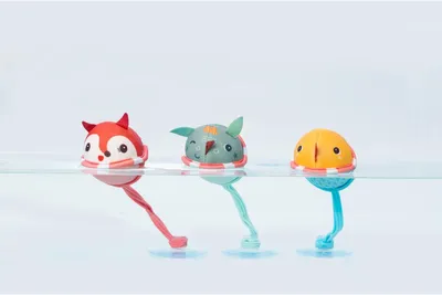 Produktbild von Lilliputiens Badespielzeug - bunte 3 Badebälle Joe für die Badewanne