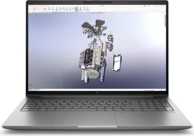 Produktbild von HP Zbook X G1i Intel Core Ultra 9 285H Mobiler Arbeitsplatz 40,6 cm (16") WUXGA 32 GB DDR5-SDRAM 1 TB SSD NVIDIA RTX PRO 2000 Blackwell Wi-Fi 6E (802.11ax) Windows 11 Pro AI Workstation, AI PC Silber