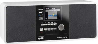 Produktbild von imperial DABMAN i200 CD - Audiosystem - 20 Watt (Gesamt) - weiß