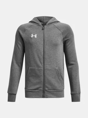 Immagine prodotto di Mikina UA Rival Fleece FZ Felpa con cappuccio-GRY