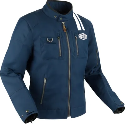 Produktbild von Segura Scorpio Motorrad Textiljacke, dunkelblau/weiß, S