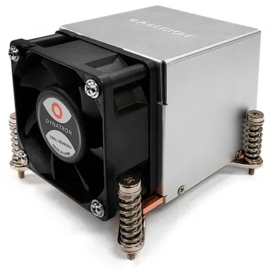 Zdjęcie produktu dla Dynatron K650, Chłodnica powietrza, 6 cm, 1400 RPM, 7000 RPM, Aluminium, Czarny, Miedziany